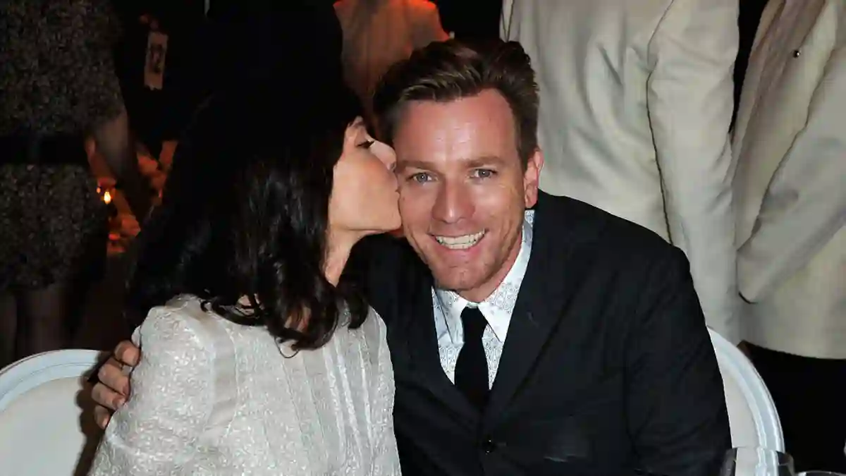 Eve Mavrakis and Ewan McGregor