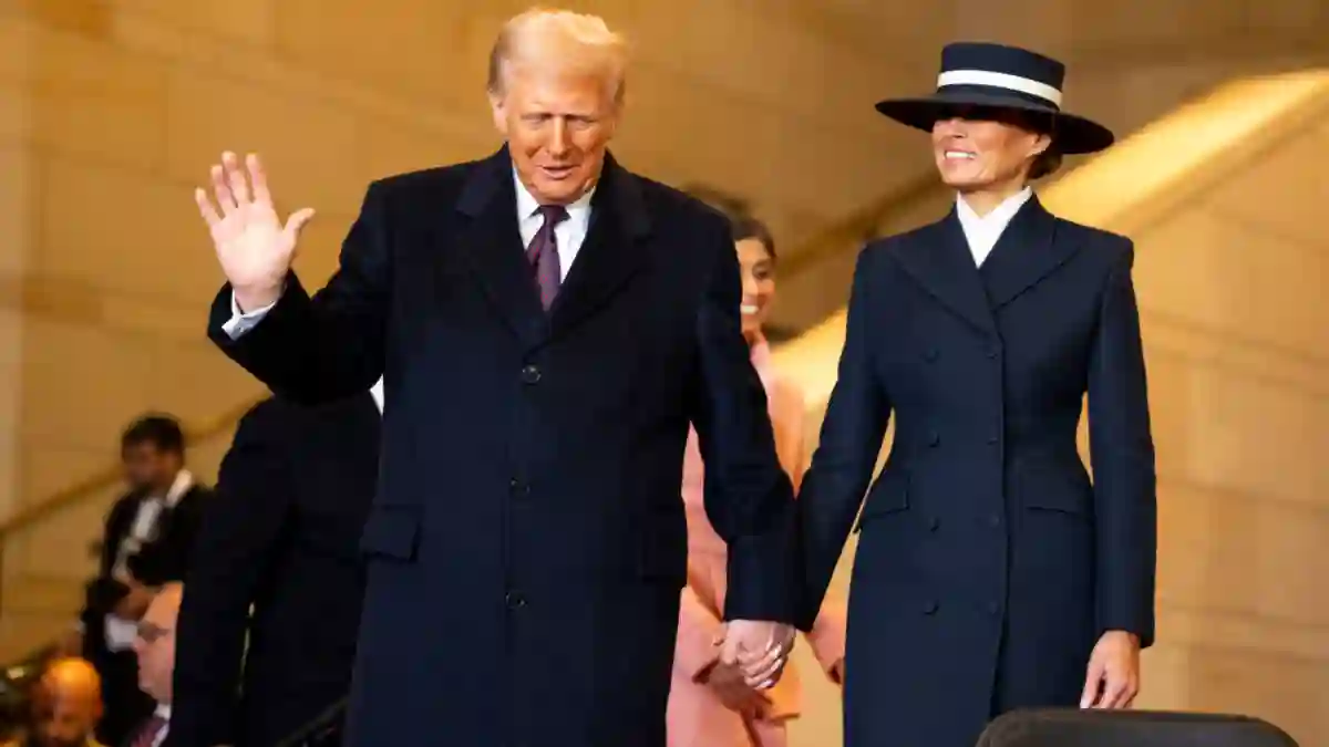 Donald Trump and Melania Trump