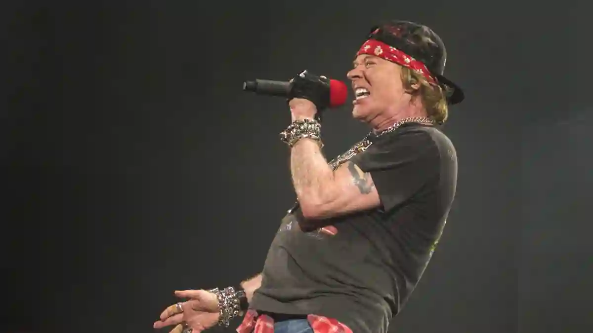 November 28 2017 San Diego California USA Axl Rose of the rock band Guns N Roses performs dur