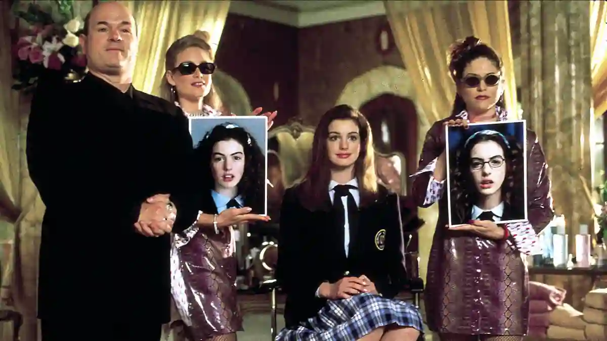 anne hathaway in 'the princess diary'.
