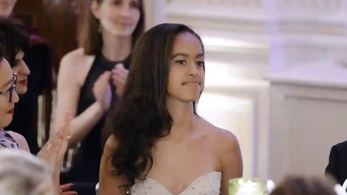 State Dinner In Honor Of Canadian PM Trudeau - Washington Malia Obama attends a state dinner at the White House March 10
