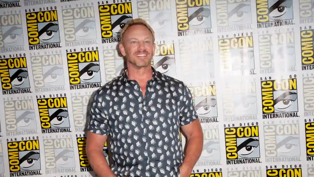 SAN DIEGO, CA - July 21: Ian Ziering at the Sharknado Press Room during San Diego Comic Con on July 21, 2023. PUBLICATIO