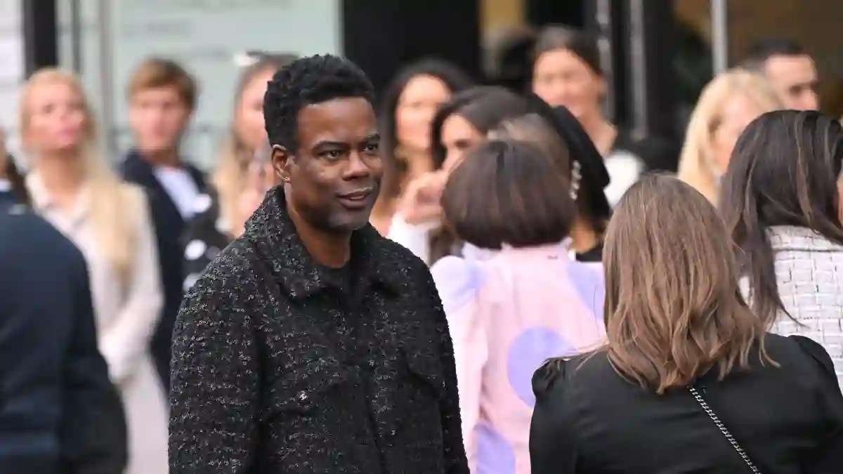 PFW Chanel Arrivals Chris Rock attending the Chanel SS 24 show during Paris Fashion Week on October 3, 2023 in Paris, Fr