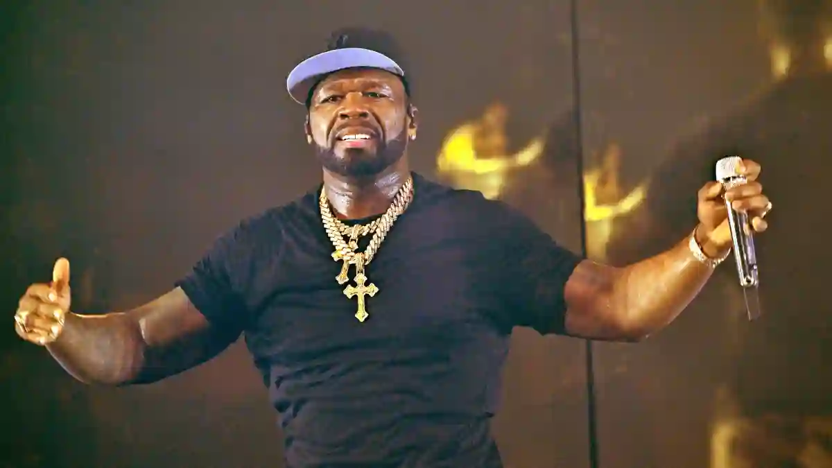 50 Cent alias Curtis Jackson en concert dans la salle Nikaia Ã Nice 50 Cent alias Curtis Jackson en concert dans la sall