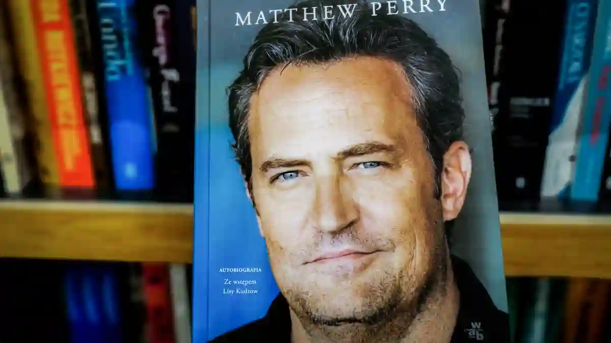 Matthew Perry s Memoir Polish edition of Matthew Perry s memoir Friends, Lovers, and the Big Terrible Thing is seen in a
