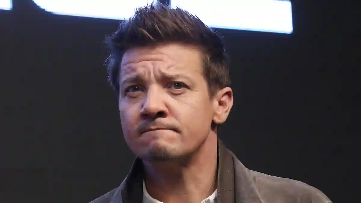 Hollywood star Jeremy Renner Hollywood star Jeremy Renner Hollywood star Jeremy Renner attends a press conference in Seo