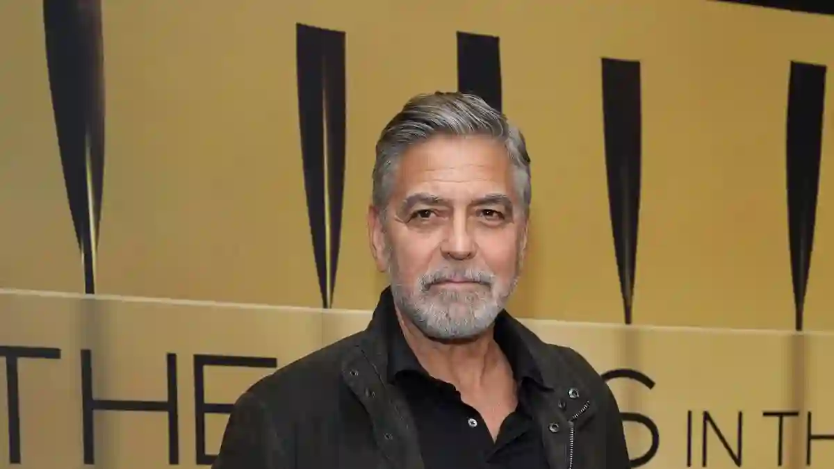 George Clooney a su llegada a la proyección de THE BOYS IN THE BOAT, Museo de Arte Moderno MoMA, Nueva York,