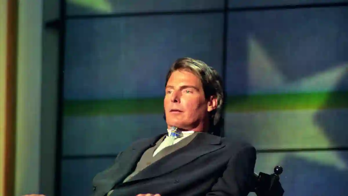 Christopher Reeve, actor, quadriplegic, disability rights activist and star of the Superman movies who was paralyzed in