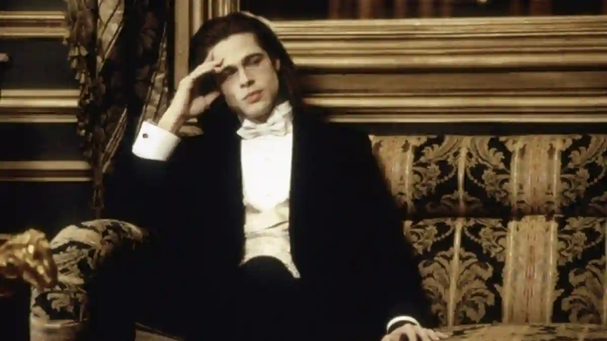 INTERVIEW WITH THE VAMPIRE, Brad Pitt, 1994, (c) Warner Brothers/courtesy Everett Collection Warner Bros/Courtesy Everet