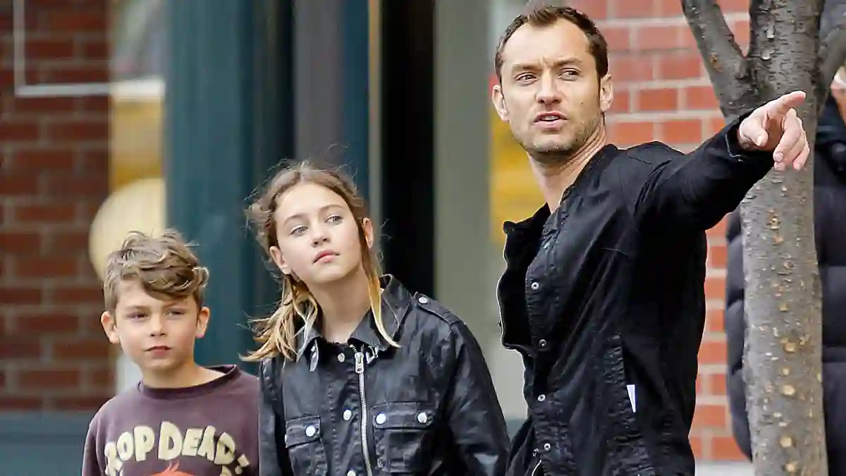 Jude Law and his kids