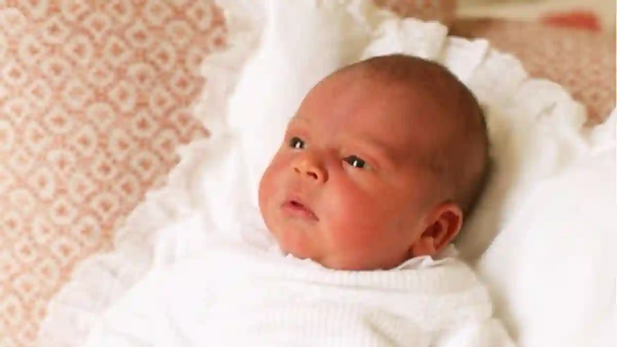 First official photos of Prince Louis of Cambridge