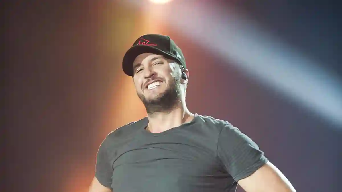 Luke Bryan on stage in October 2019.