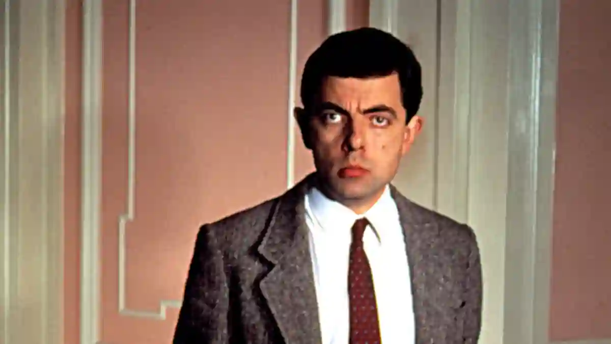 Rowan Atkinson as "Mr. Bean"