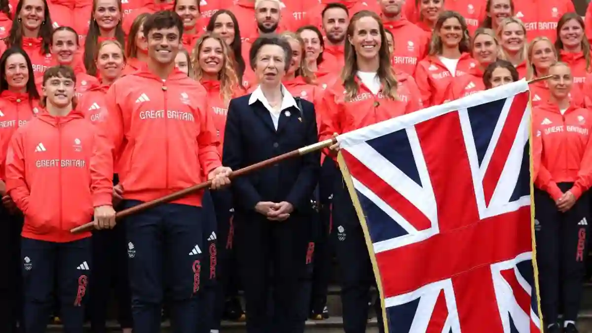 Tom Daley and Princess Anne
