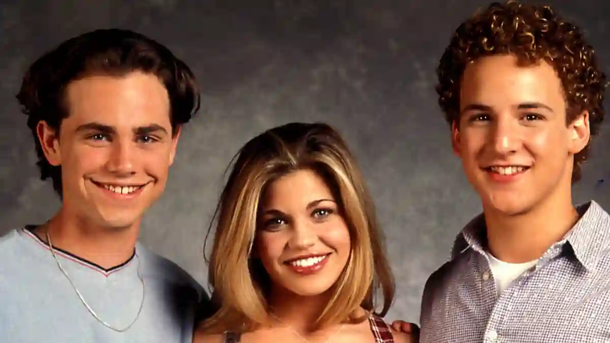 Boy Meets World Rider Strong, Danielle Fishel and Ben Savage
