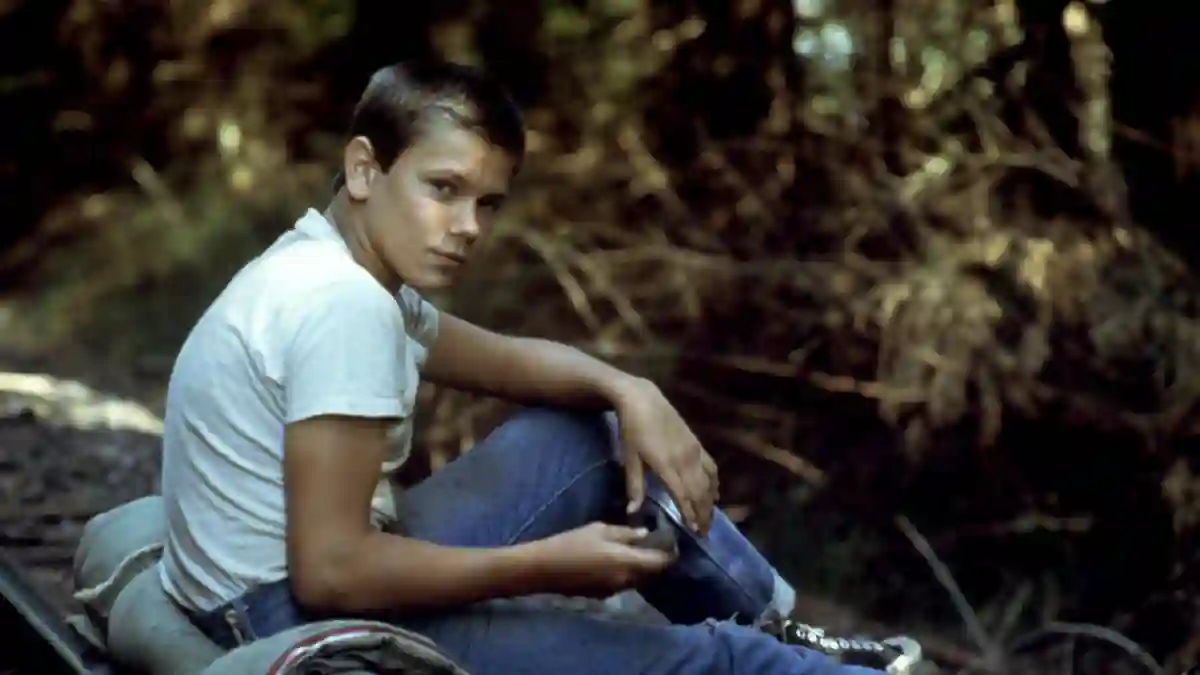 River Phoenix in 'Stand By Me'