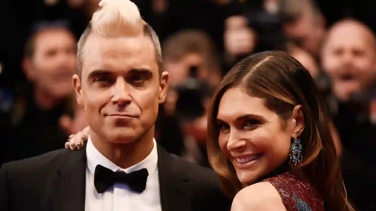 Robbie Williams y Ayda Field