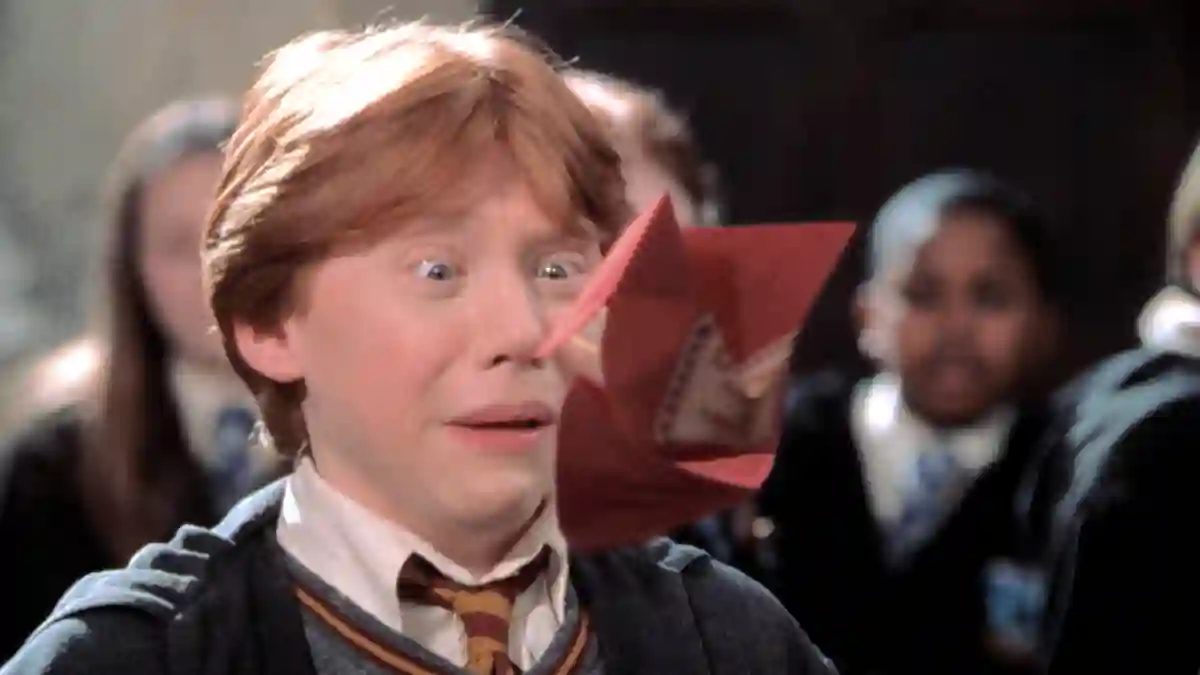 Rupert Grint en una escena de la película 'Harry Potter y la cámara secreta'