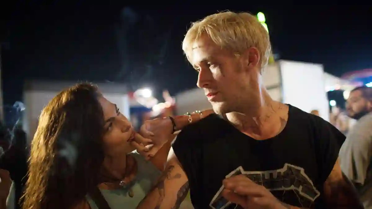 Eva Mendes and Ryan Gosling in 'The Place Beyond the Pines'.