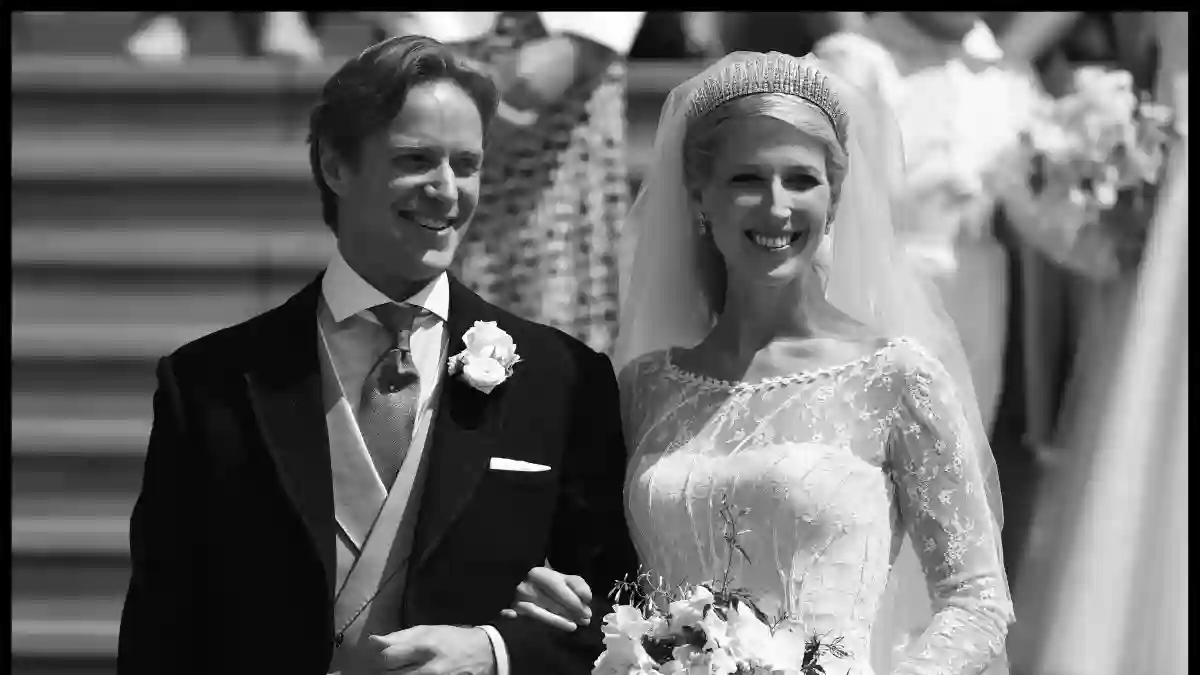 Thomas Kingston (†45) and Lady Gabriella Windsor at their wedding in 2019