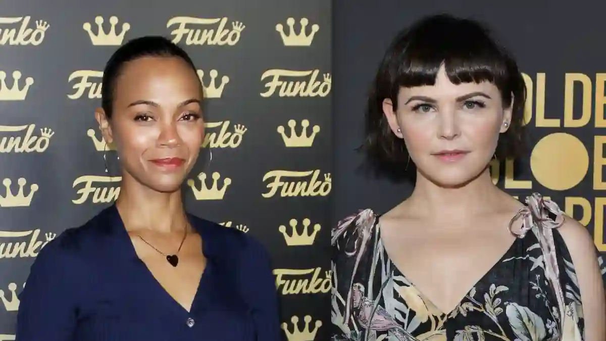 Zoe Saldana and Ginnifer Goodwin