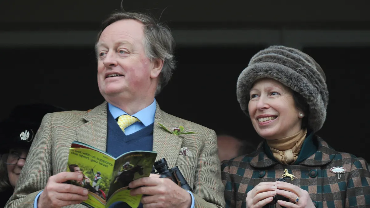 Andrew Parker Bowles and Princess Anne