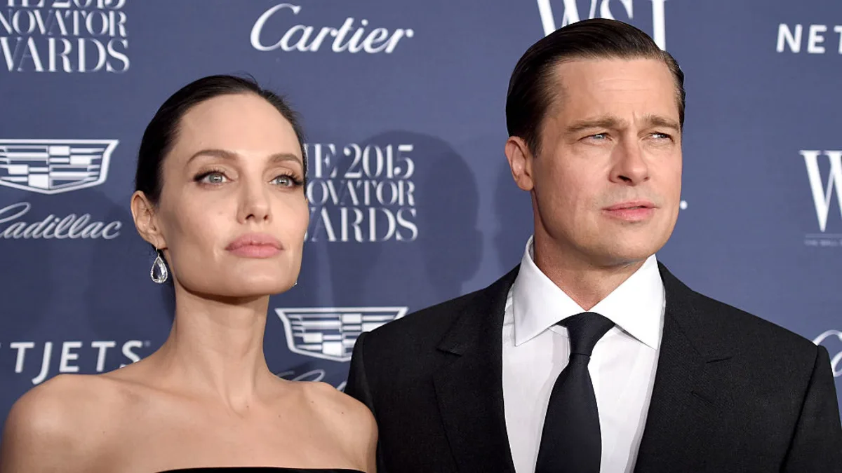 Angelina Jolie and Brad Pitt