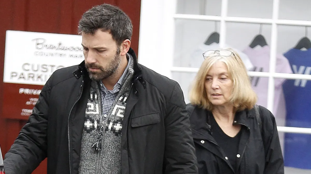 Ben Affleck and his mother Chris