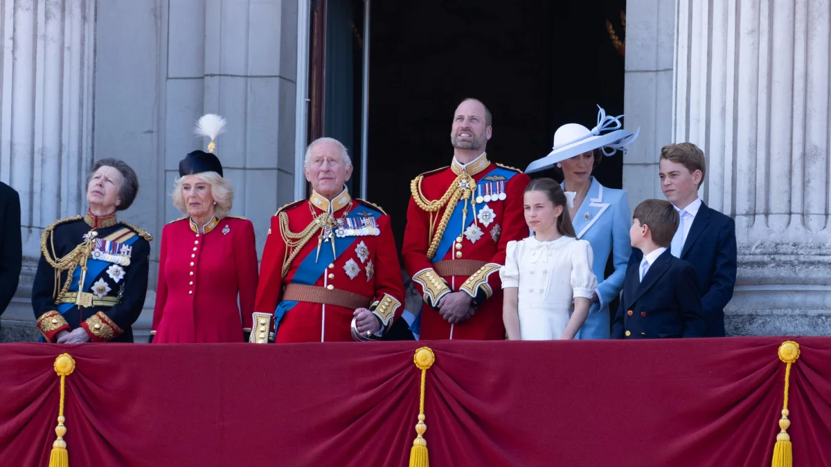 British Royals at Trooping the Color
