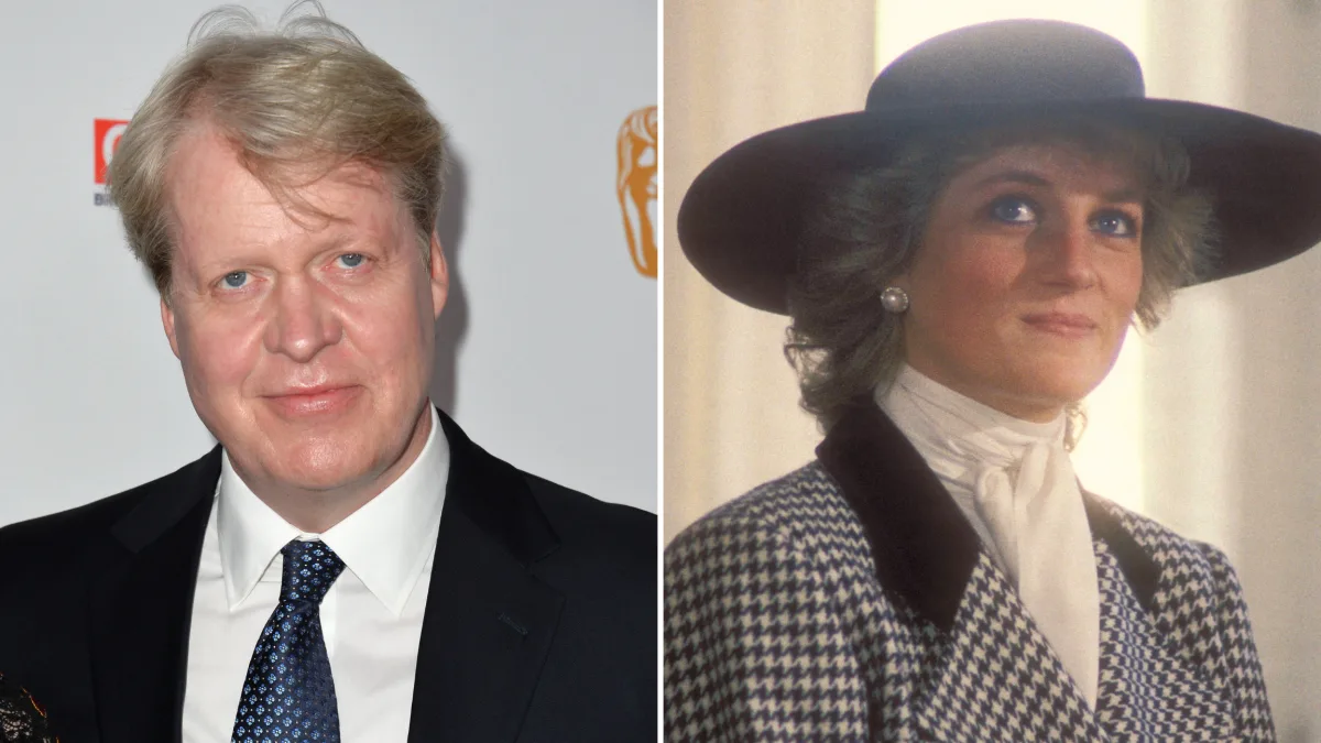 Charles Spencer and Princess Diana