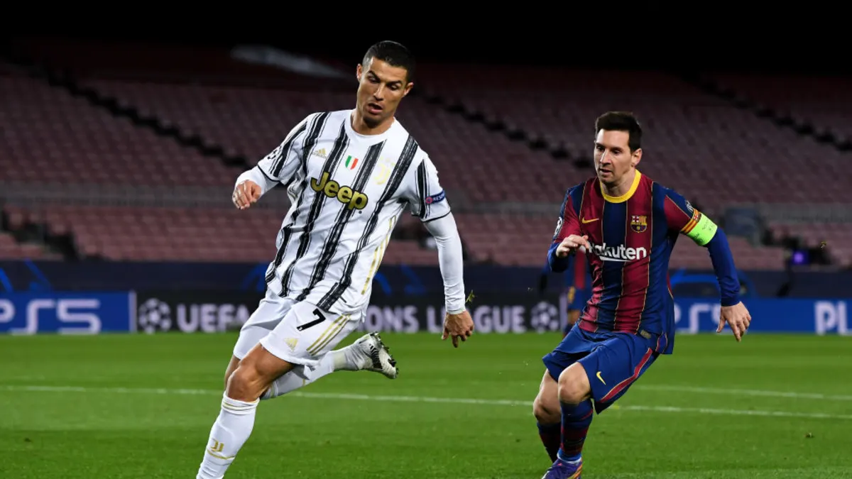 Cristiano Ronaldo and Lionel Messi