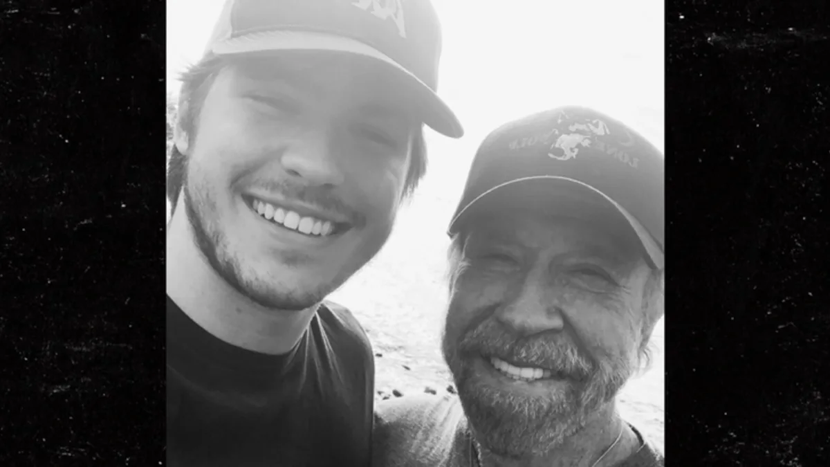 Dakota Norris and Chuck Norris