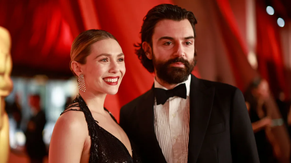 Elizabeth Olsen and Robbie Arnett