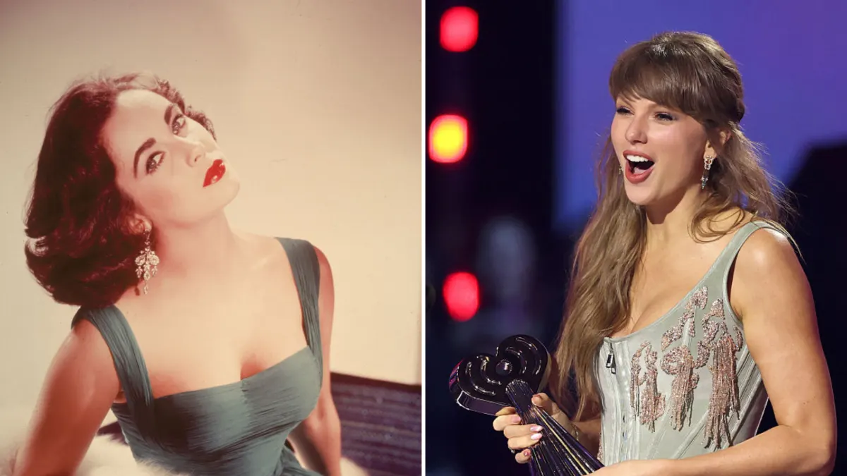 Elizabeth Taylor and Taylor Swift