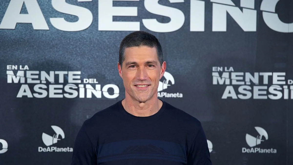 Matthew Fox Attends 'Alex Cross' (En La Mente Del Asesino) Madrid Photocall