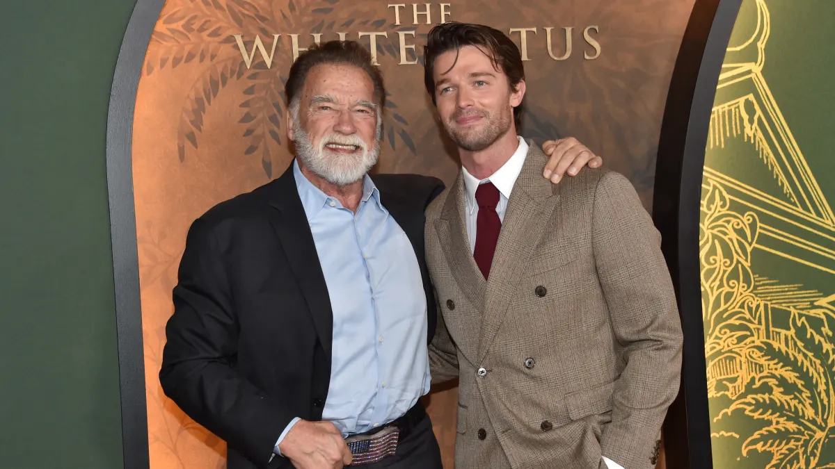 Arnold Schwarzenegger and Patrick Schwarzenegger