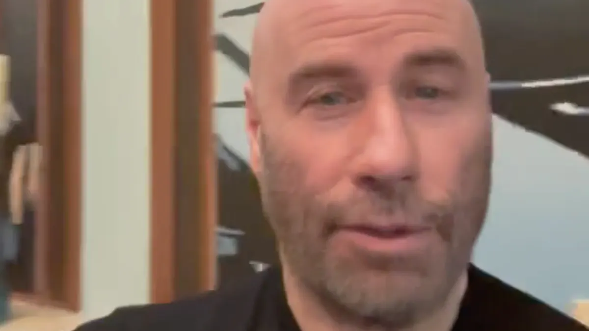 John Travolta's had an emotional 68th birthday video watch 2022