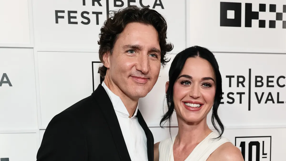 Justin Trudeau and Katy Perry