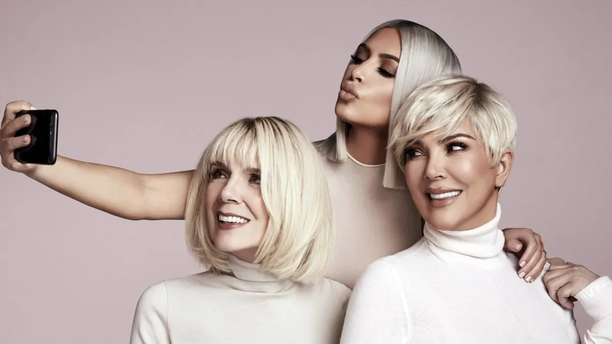 Kim Kardashian, Kris Jenner and MJ Campbell