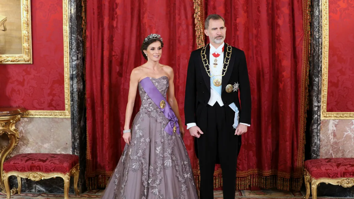 Spanish Royals Host A Gala Dinner For President Of Peru And His Wife