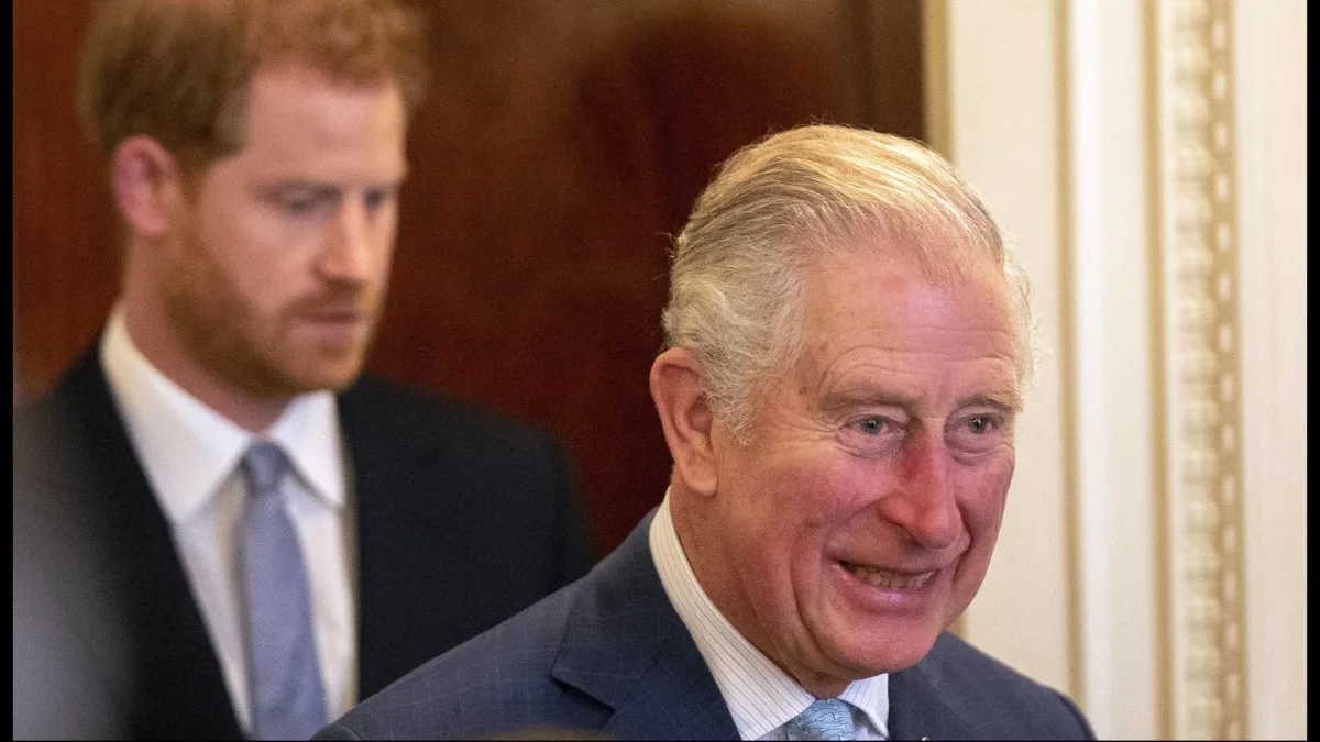 King Charles and Prince Harry