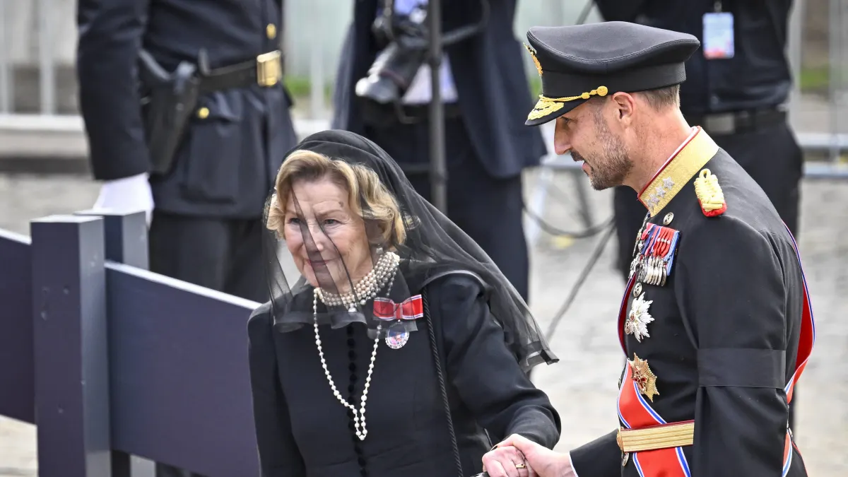 Queen Sonja and King Haakon