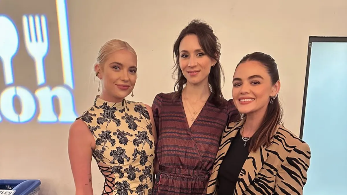 Lucy Hale, Ashley Benson and Troian Bellisario