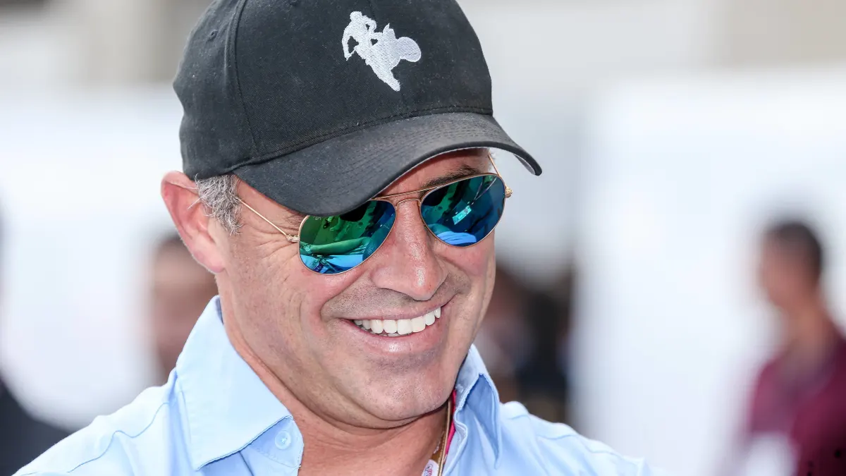 Nov. 2, 2014 - Austin, Texas, U.S - Actor, MATT LE BLANC, arrives in the paddock area before the Formula 1 United States