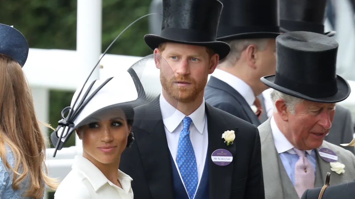 Meghan Markle, Prince Harry and King Charles