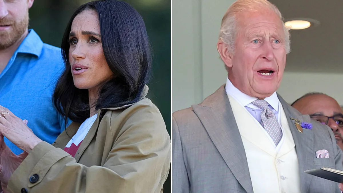 Meghan Markle and King Charles III