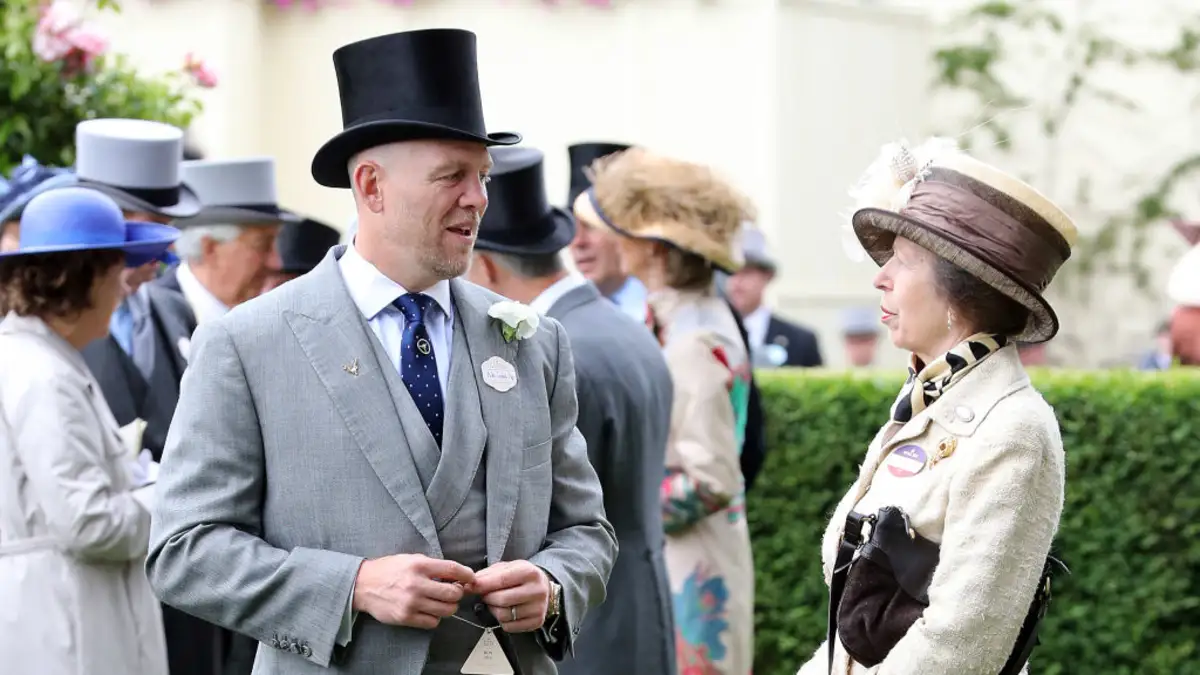 Mike Tindall and Princess Anne