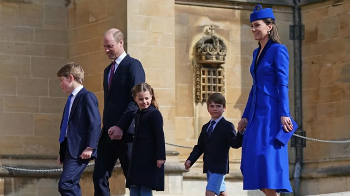 BRITAIN-ROYALS-EASTER