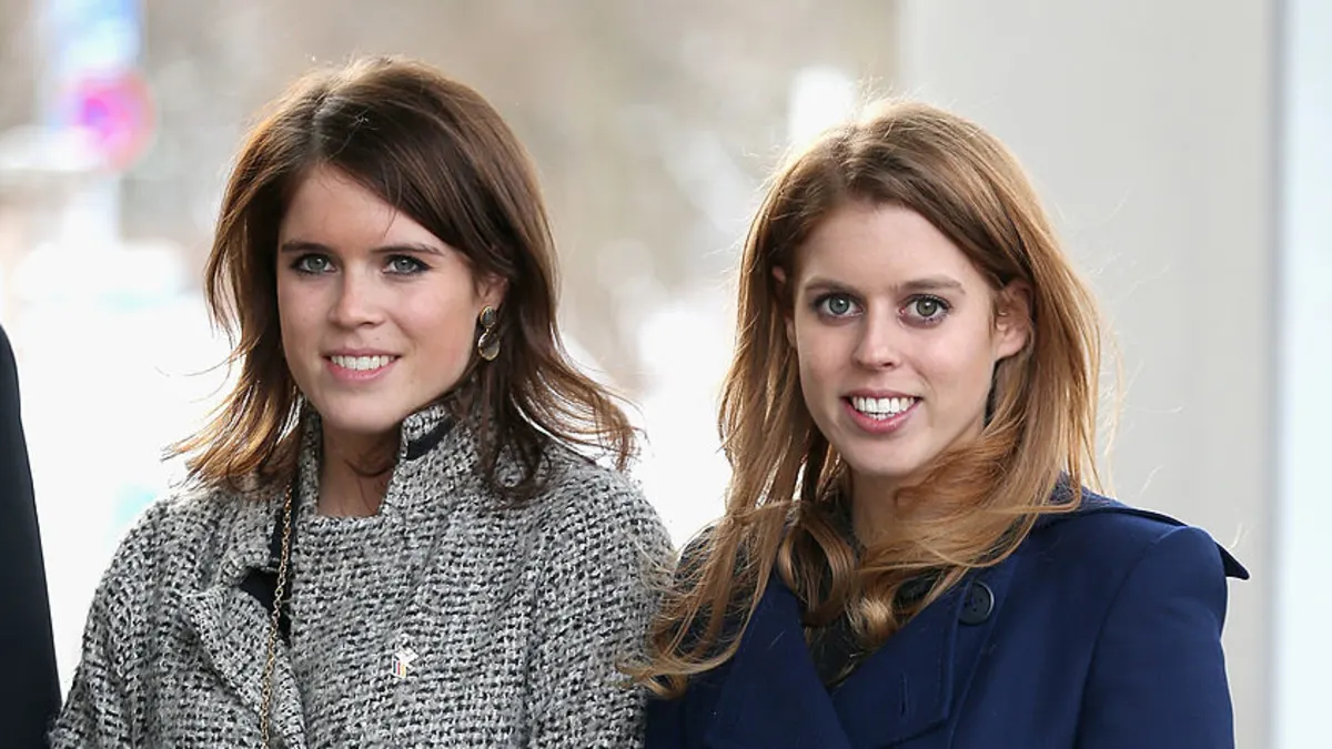 Princess Beatrice And Princess Eugenie Of York Visit Hanover During The GREAT Britain MINI Tour