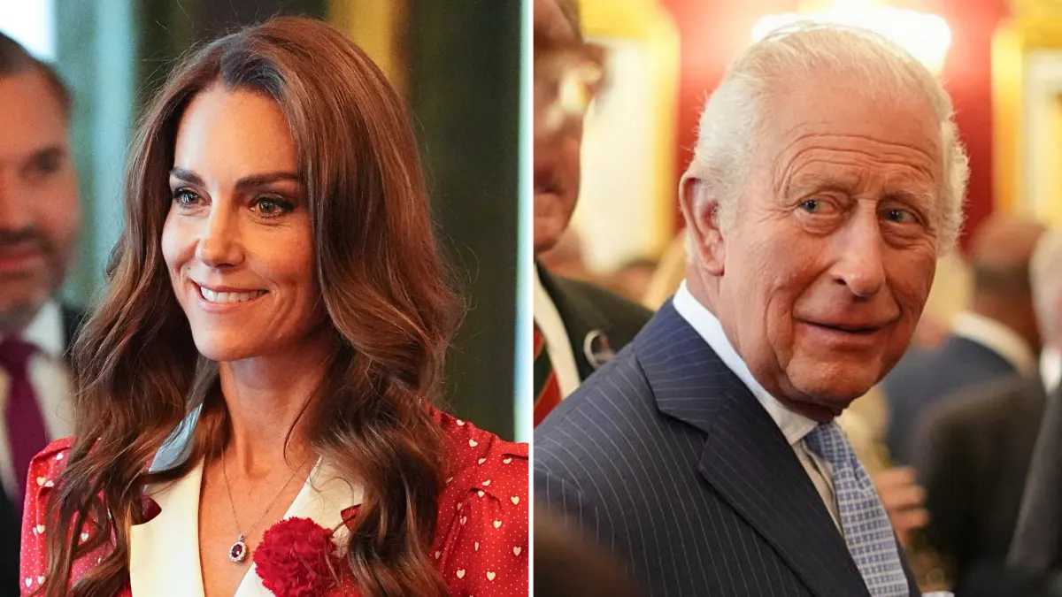 Princess Kate and King Charles III